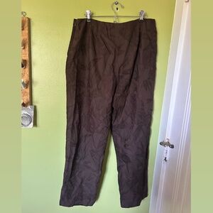 Talbots Petite Brown Dress Pants